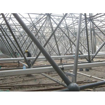 专业设计 加工 安装各种螺栓球网架、焊接球网架、不锈钢网架工