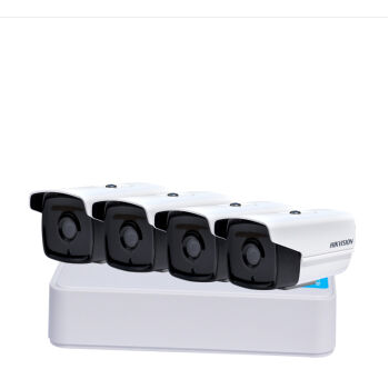 海康威视监控设备套装 网络高清监控摄像头 4路套装 不带硬盘