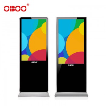 OBOO厂家网络智能宣传机液晶落地式单机版43寸立式广告机