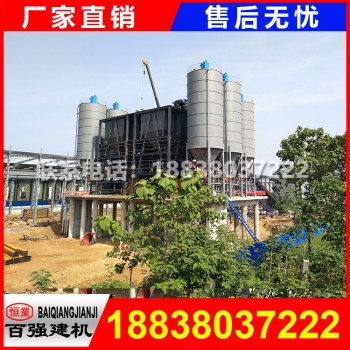 百强建机HZS180搅拌站价格,混凝土搅拌站厂家,多少钱