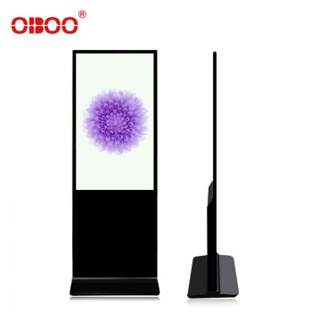 OBOO工厂品牌直销32寸超薄落地式液晶宣传机单机立式广告机