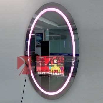 智能魔镜 鑫飞厂家定制镜面广告机 多功能交互高清无框浴室镜