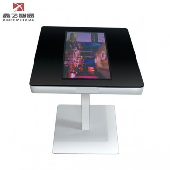 鑫飞专售智能餐桌 多功能触控点餐桌 现代互动电容触摸方桌
