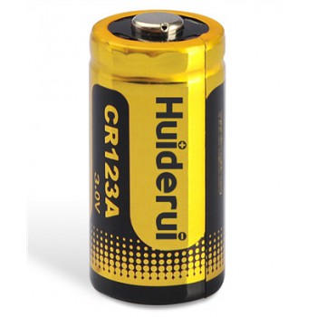 惠德瑞3V锂电池CR123A柱式锂锰电池
