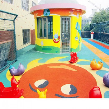 长沙欢乐童年幼儿园墙绘