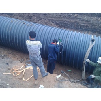 孟津县DN900钢带增强聚乙烯螺旋波纹管施工队