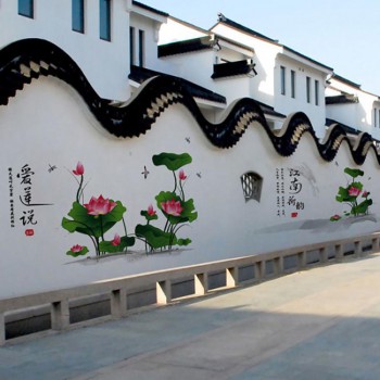 华东区域墙体彩绘机 选汉皇智能墙体彩绘机
