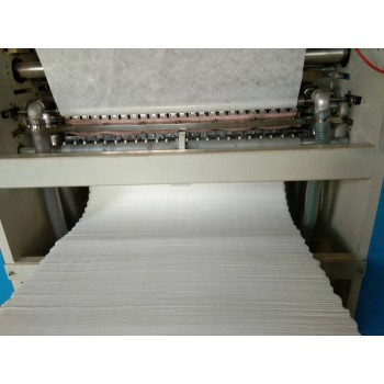 双驰棉柔巾生产线全自动无纺布手拉手折叠机 无纺布抽取式折叠