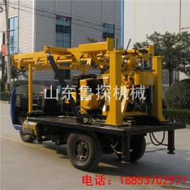 三轮车载式液压水井钻机 XYC-200A型乡间专用液压打井机