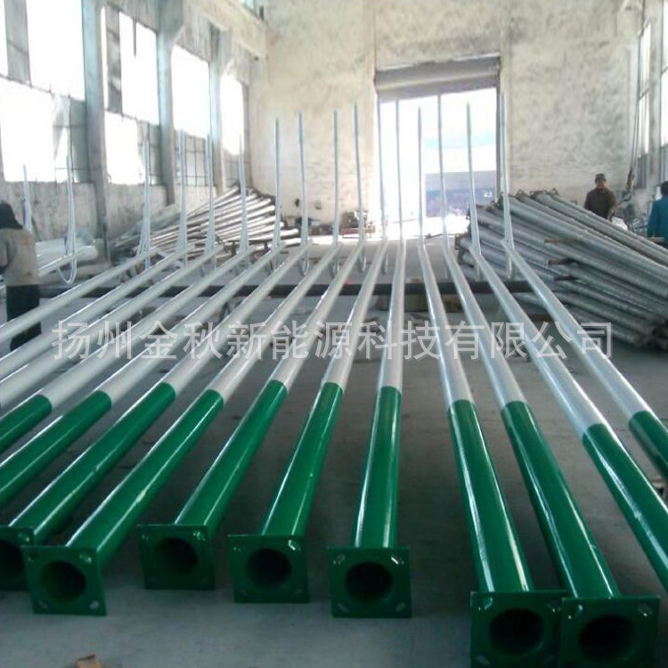 批发8米6米特色路灯杆民族风10米12米单臂灯杆LED路灯杆生产厂家太阳能单双臂路灯杆挑臂方形镀锌灯杆厂家示例图6