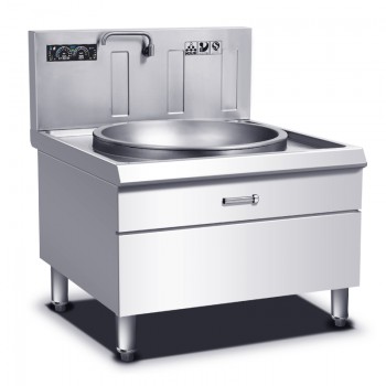 单头大锅灶_20kw环保大炒炉商用电磁大炉_食堂百人可用