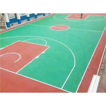 卓越品质怀化地坪 硅PU篮球场地坪