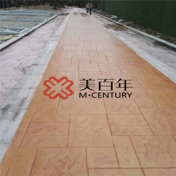 彩色压花地坪