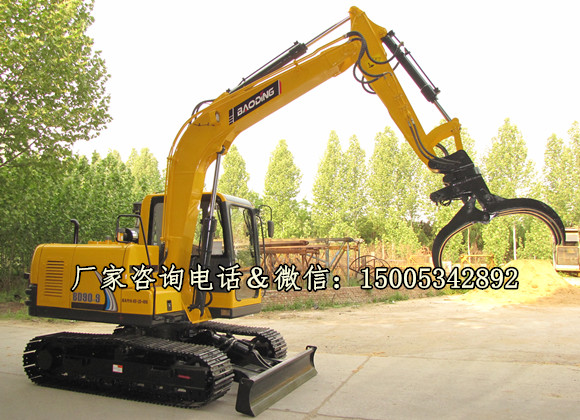 履带抓木机多少钱