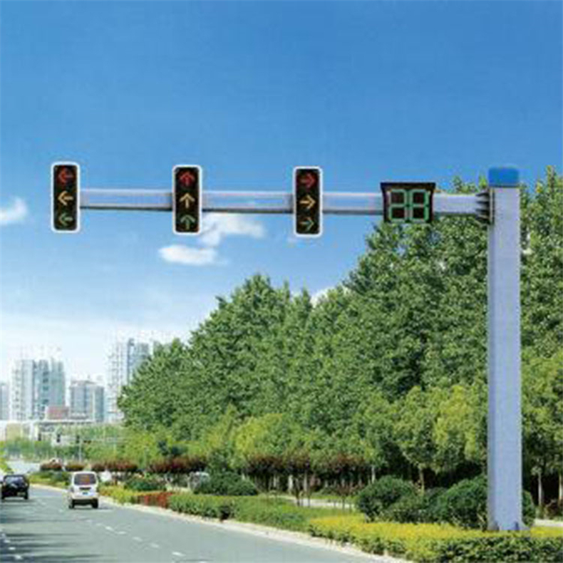 扬州厂家定制交通信号灯价格指示灯框架式信号灯杆LED交通红绿灯厂家高速公路龙门架工程人行道红绿灯带语音提示示例图4