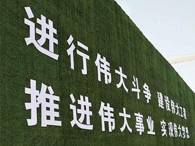 草坪网,塑料草坪网,建筑工地草坪围挡,建筑围挡草坪,建筑草坪网厂家示例图2