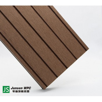 军森木塑 木塑新墙材木塑地板塑木地板塑木地板厂家
