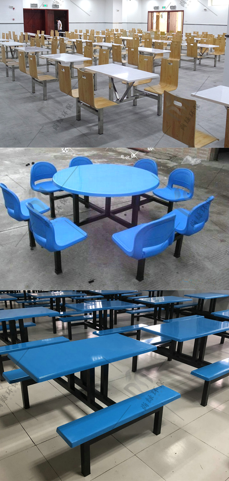 学校餐桌椅_05