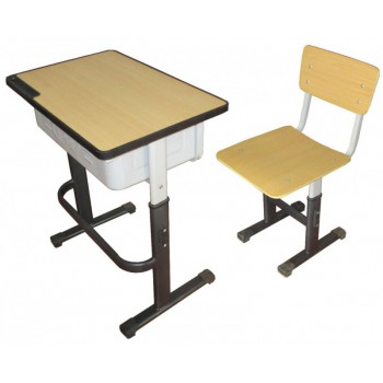昆峰柜业专业生产厂家直销小学生课桌椅，组合双人培训桌椅，