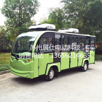 全封闭电动观光车 14座封闭观光车 11座封闭游览车
