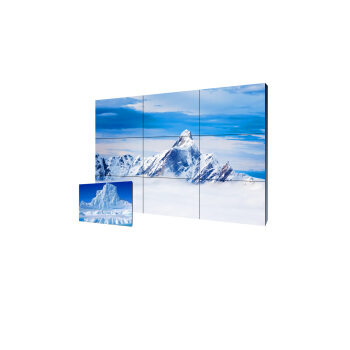 银川  LG 49寸3.5mm拼缝液晶拼接屏 安防监控电视墙