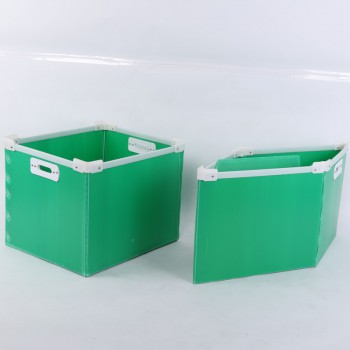 折叠中空板周转箱 规格尺寸颜色可定制 汇源塑胶易回收