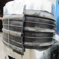 Mid mounted rubber waterstop, mid mounted steel edge rubber waterstop