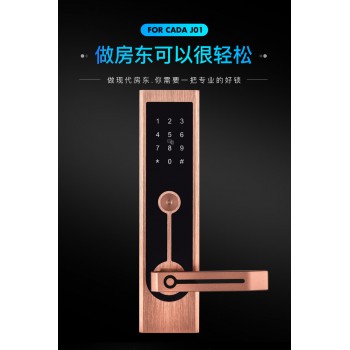 厂家直销APP蓝牙锁公寓门锁 创达至诚J01密码门锁酒店门锁