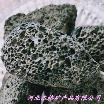 本格大量供应火山石 滤料火山石 造景火山石 栽培基质火山石