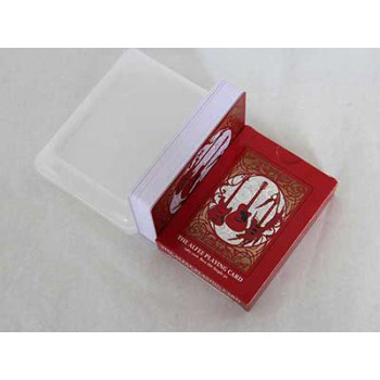 红色PVC塑料扑克牌 11年扑克牌厂家 专注扑克牌定制印刷