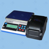 打印热敏纸电子秤、带不干胶打印电子桌称价格