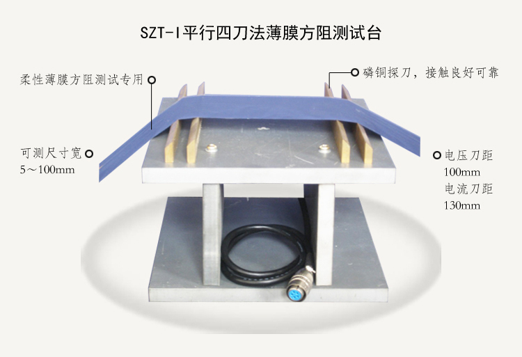 电容器金属化膜方阻电阻率测试仪方案选型