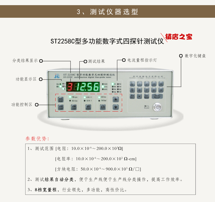 电容器金属化膜方阻电阻率测试仪方案选型