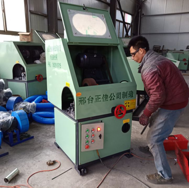 圆管外圆抛光机 管道除锈机