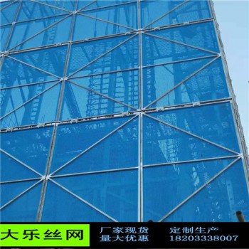 建筑爬架网 工地高空施工防护提升架网片 镀锌板冲孔钢网片