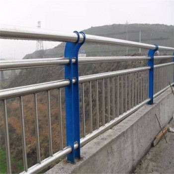 来图加工不锈钢复合管护栏 桥梁护栏 防撞护栏 河道景观护栏