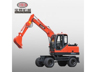 宝鼎轮式挖掘机厂家直销