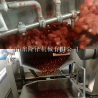 真空负压草莓制酱生产加工机器设备 炒制草莓酱色泽鲜艳成套设备