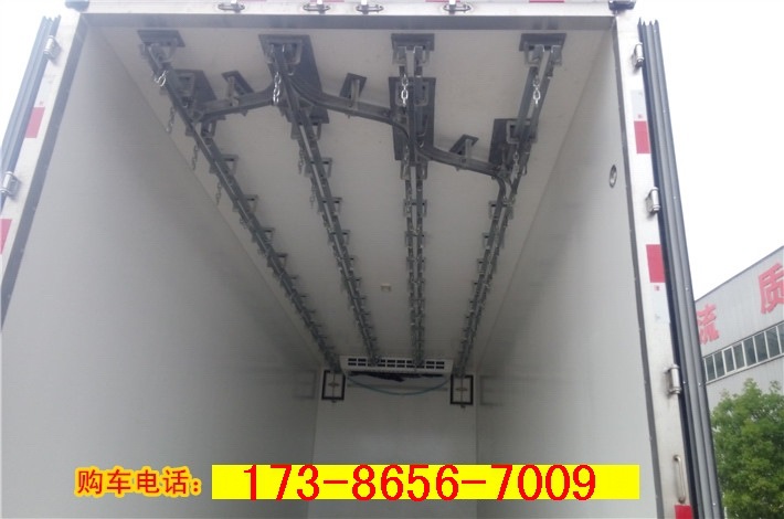 大型东风天锦冷藏车6.1米 6.6米 7.4米 8.6米 9.6米厢体冷链运输车厂家 厢式冷藏车示例图42