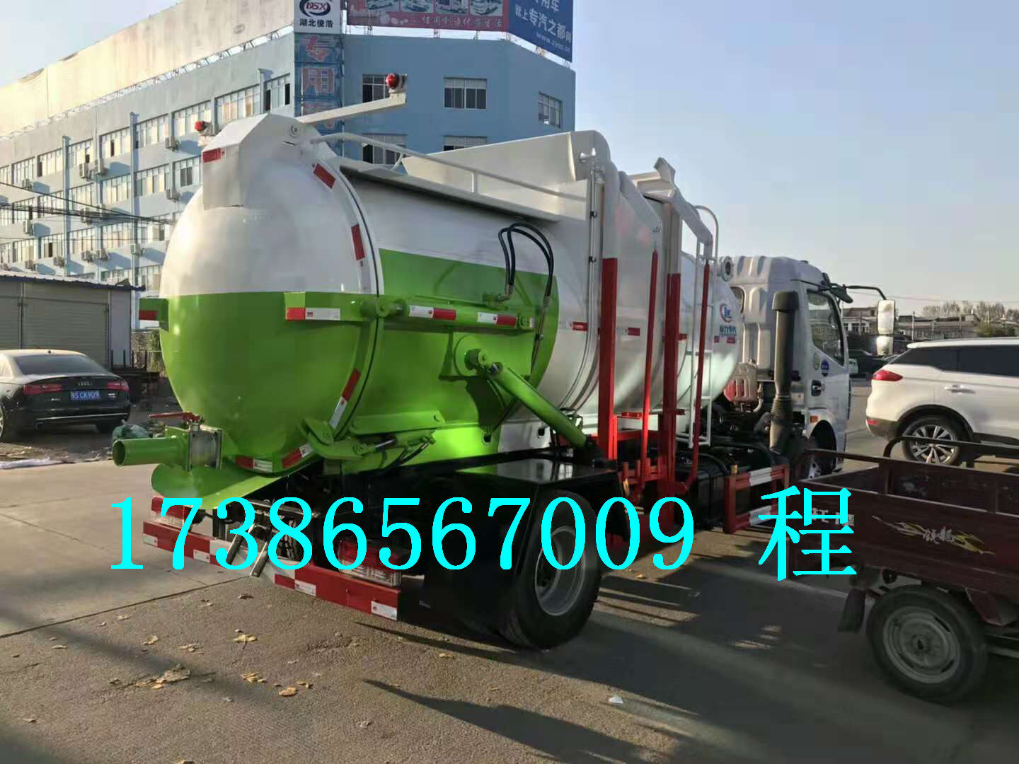 8方餐厨垃圾车 8方泔水收集车 餐厨垃圾车价格示例图16