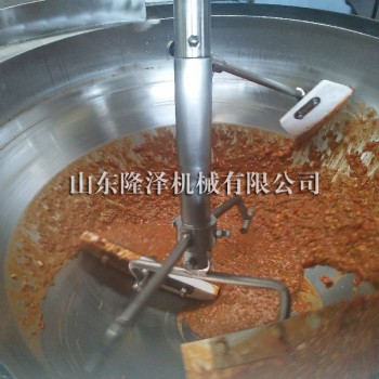 大型LZ-600火锅底料炒料机器设备价格 火锅炒料机