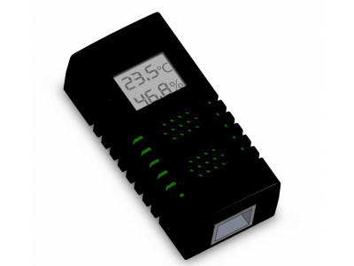 机柜式温湿度传感器双网口RJ45智能型磁吸式温湿度传感器