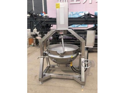 半自动行星搅拌炒锅 电加热不锈钢炒锅