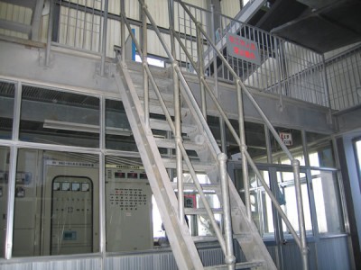 钢结构 踏步板 钢平台及踏步板 球接栏杆