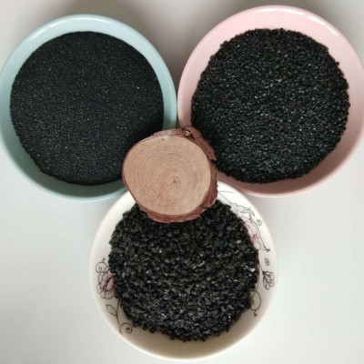 河北本格售 亮黑砂 配重 喷砂 砂轮 精细陶瓷用耐磨亮黑砂