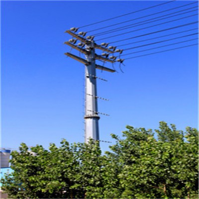 河北电力钢杆厂家直销13米、15米、18米10KV电力钢杆