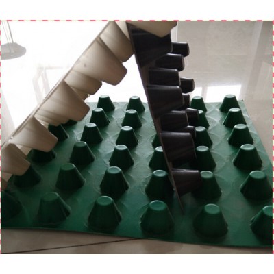济南塑料排水板销售，2公分阻根塑料滤水板