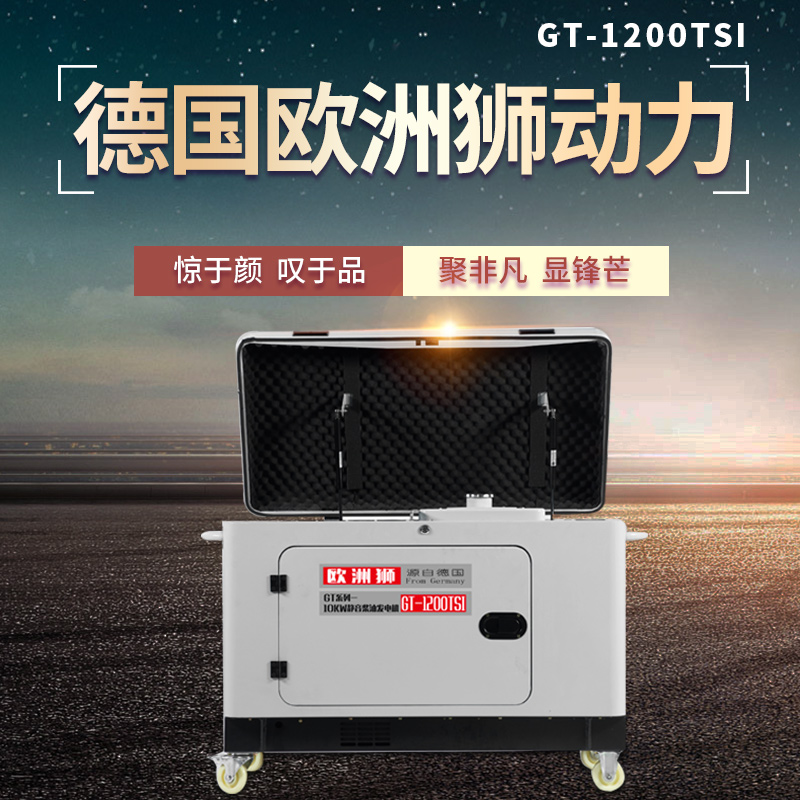 静音柴油发电机10kw