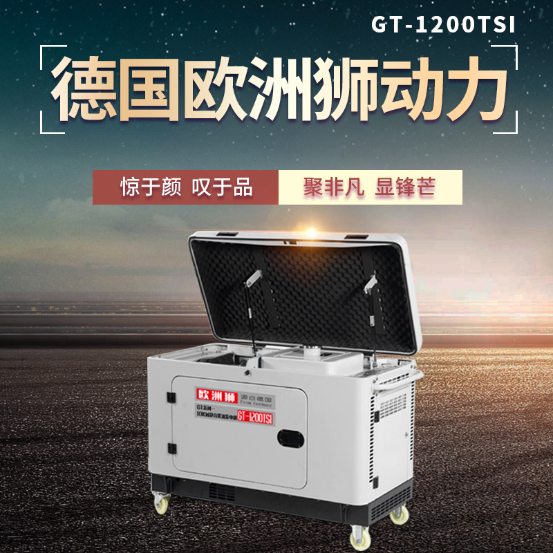 静音柴油发电机10kw