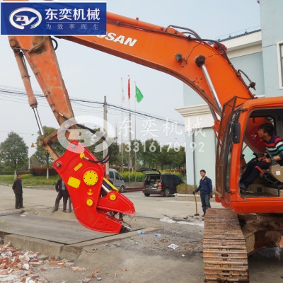 广州东奕工程挖掘机拆迁粉碎钳厂家